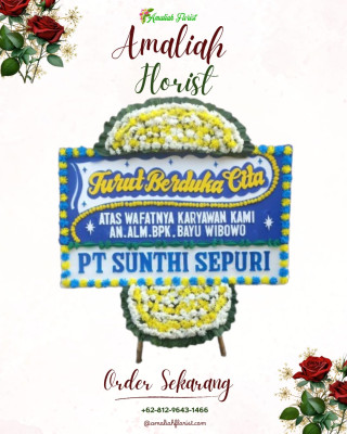 Papan Bunga Duka di Tualang