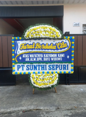 Papan Bunga Duka di Tualang