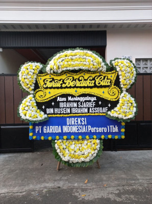 Papan Bunga Duka di Tualang